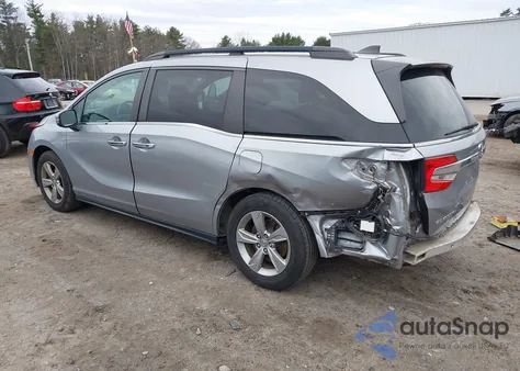 2018 Honda Odyssey Ex-L z USA, uszkodzony, nr VIN 5FNRL6H74JB013243